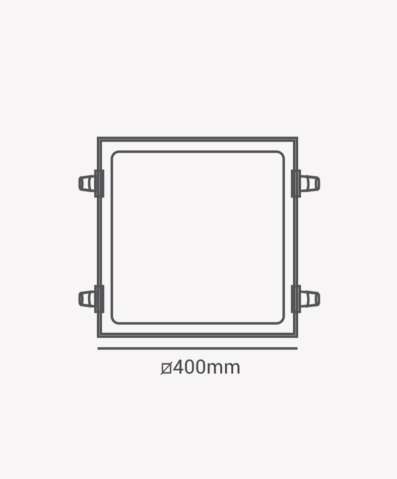 Painel-embutir-30W