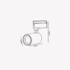 SPOT-DE-TRILHO-10W-BRANCO- 3000K, 4000-6500K SPOT-DE-TRILHO-10W-BRANCO- 3000K, 4000-6500K