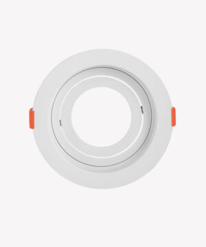 Spot recuado embutido direcionável PAR30 redondo branco