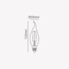 Chama-filamento-4W-E14