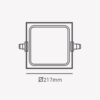Painel-embutir-18W Painel-embutir-18W