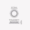SPOT-RECUADA-EMBUTIR-AR111-DT